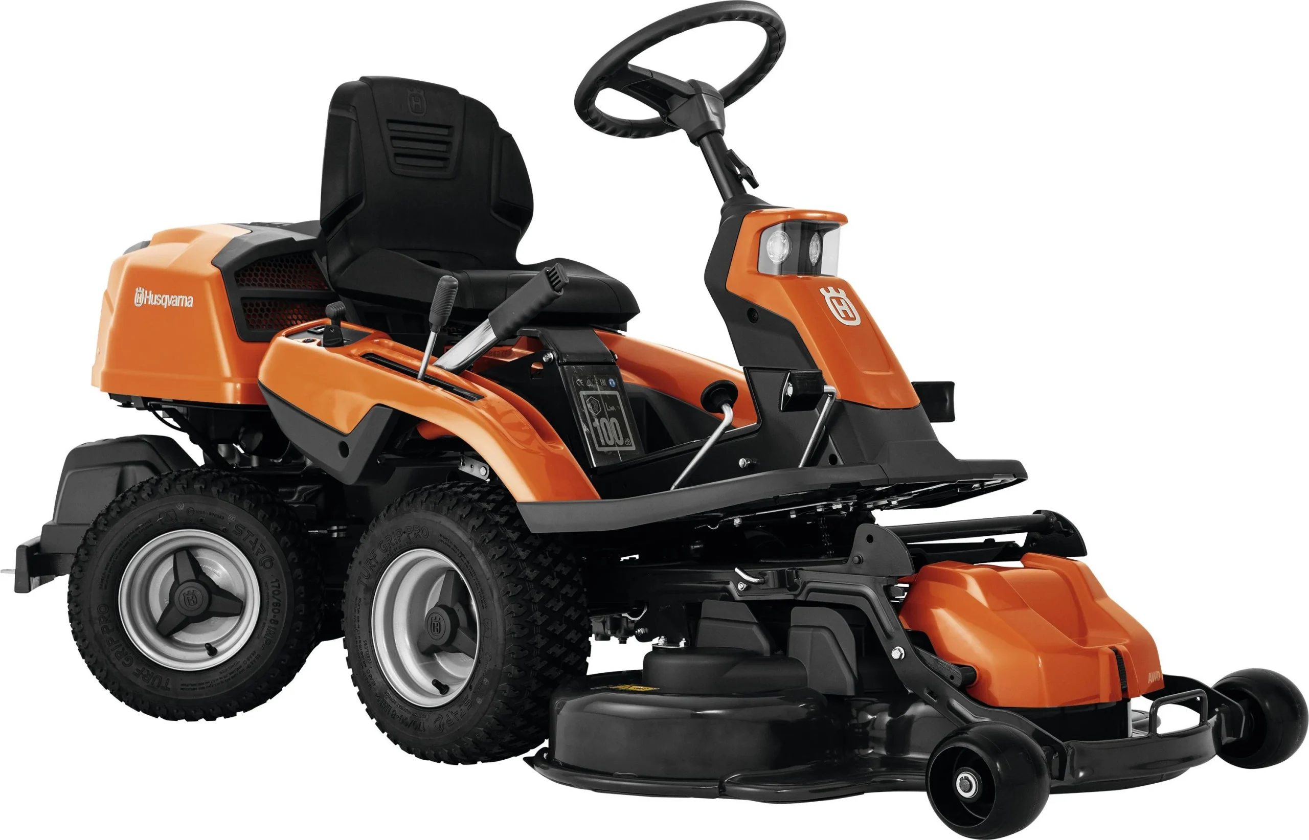 Husqvarna R 216T AWD tondeuse frontale sans plateau de coupe