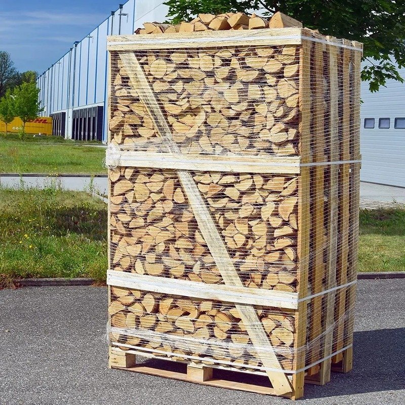 Bois de chauffage bouleau 25 cm 1.8 RM sur palette
