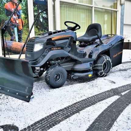 Tracteur tondeuse Black Edition Pro 226/102 Twin H avec pack hiver 120 Plus
