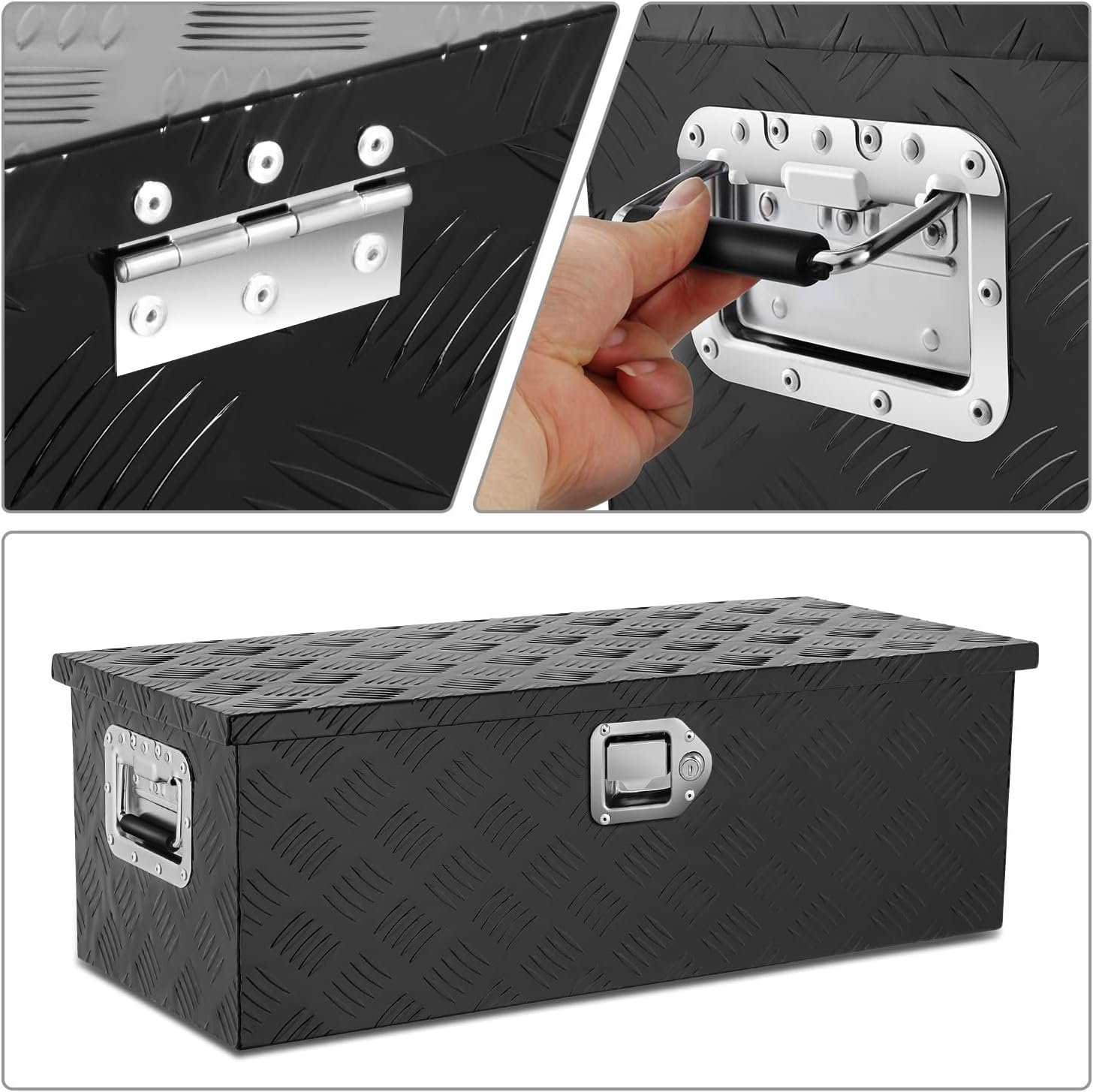 Boîte à outils aluminium pour camion 78