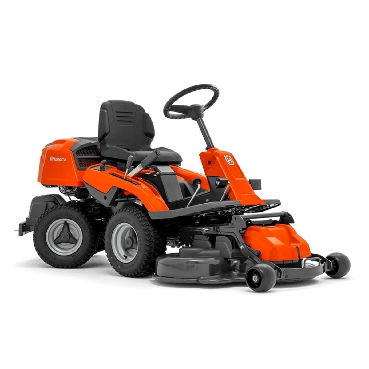 Tondeuse autoportée Husqvarna R214C avec carter Combi 94 cm
