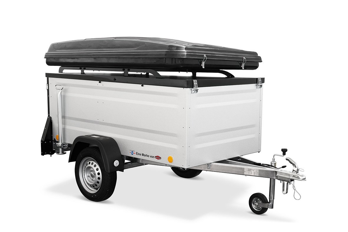 Remorque de camping KT-EU2 Plus 750 kg avec tente de toit rigide