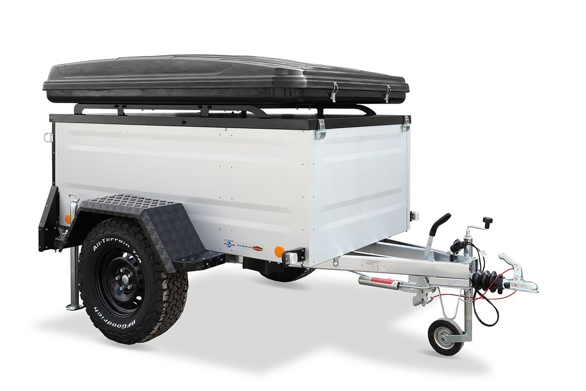 Remorque mini-camper KT-EB2 Offroad avec tente de toit rigide