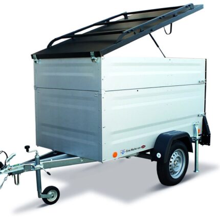 Remorque fourgon TPV KT-EU3 Plus 750 kg non freinée avec rehausse