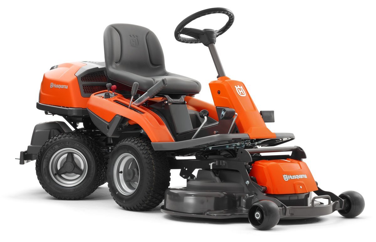 Tondeuse frontale Husqvarna R 214TC avec carter Combi 94 cm modèle 2024