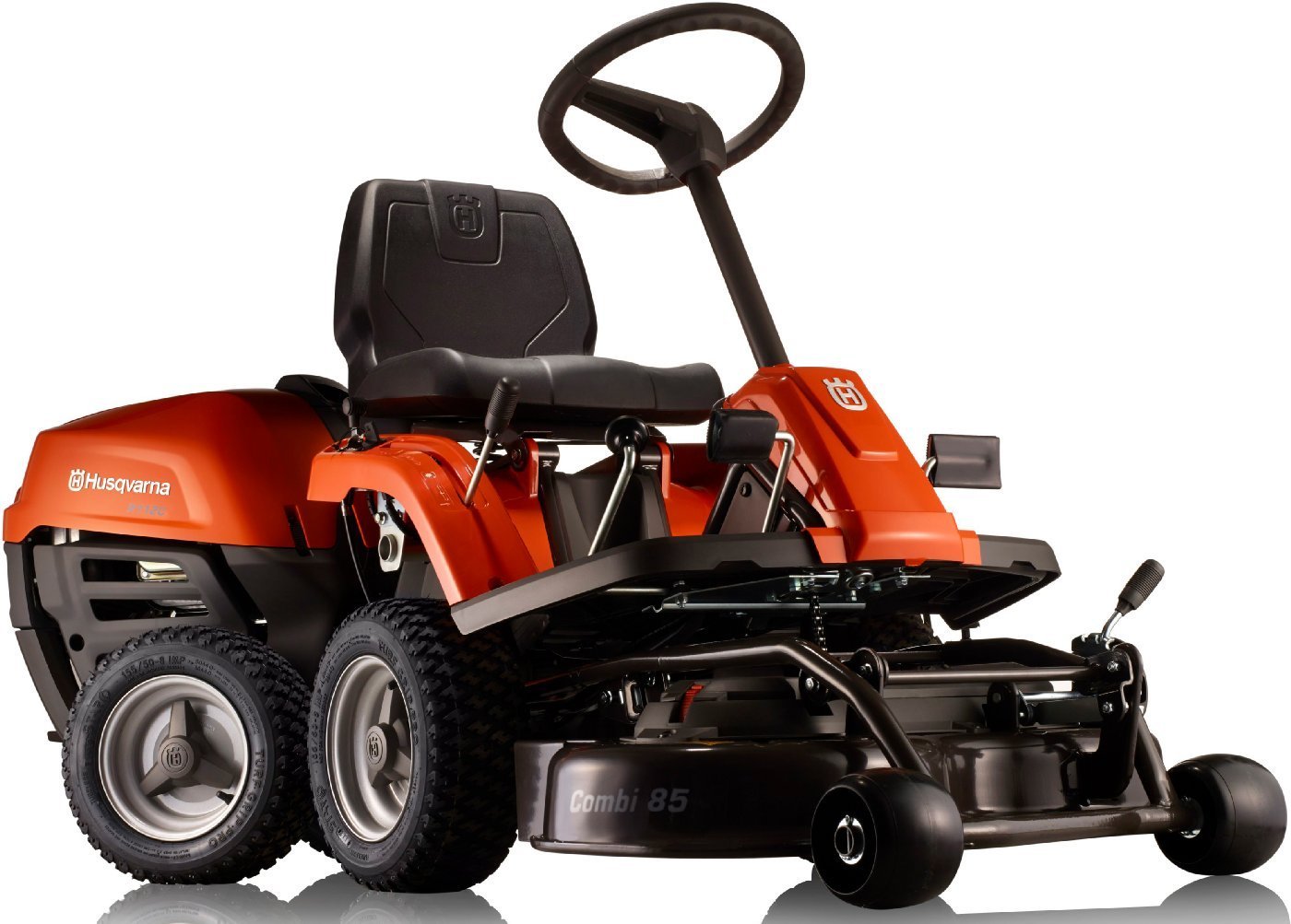 Tondeuse frontale HUSQVARNA R 112C5 Combi 85
