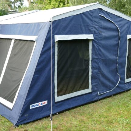 Tente de remorque XL SNUGCAMP avec auvent