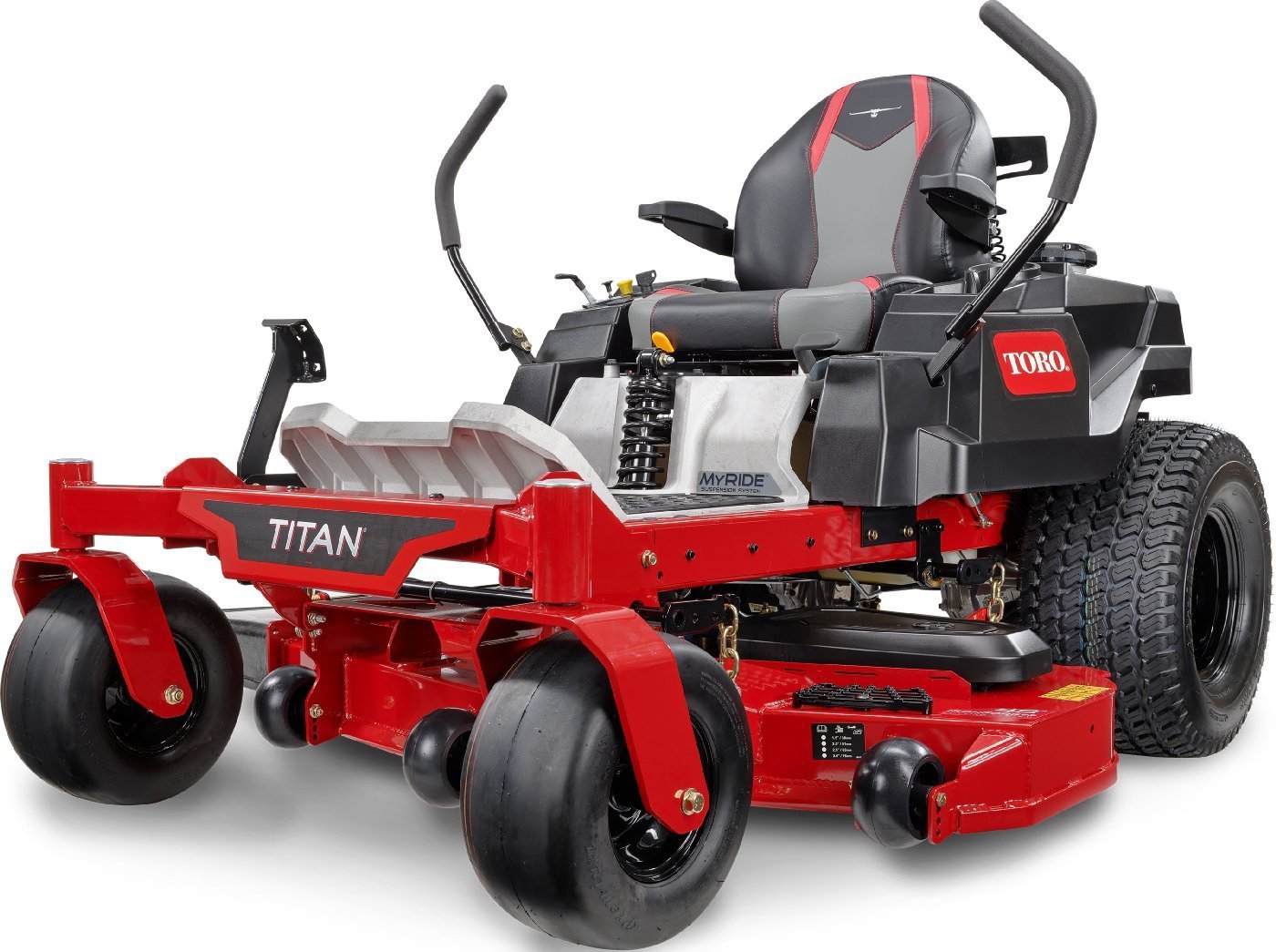 Tondeuse autoportée Toro TITAN XS 4850 MyRIDE modèle 2022