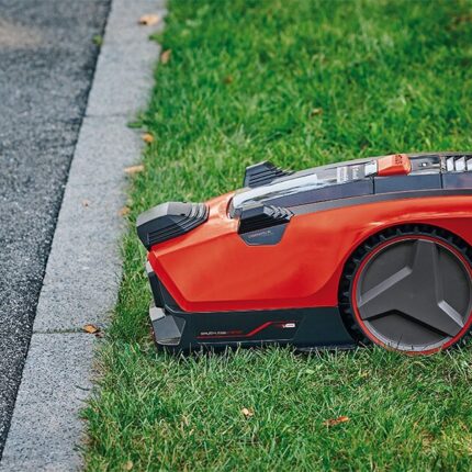 Robot tondeuse 18 V pour jardin jusqu’à 500 m² avec caméra – image 1