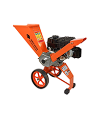 Broyeur de végétaux thermique 6 HP 208 cm³ capacité 50 mm avec tambour – image 1