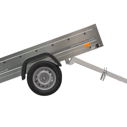 Remorque basculante 1 essieu UNITRAILER Garden Trailer 201 Kipp 200x125 cm 750 kg – image 1
