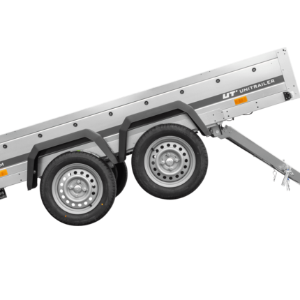 Remorque double essieu basculante UNITRAILER Garden Trailer 265/2 KIPP 264x150 cm 750 kg – image 1