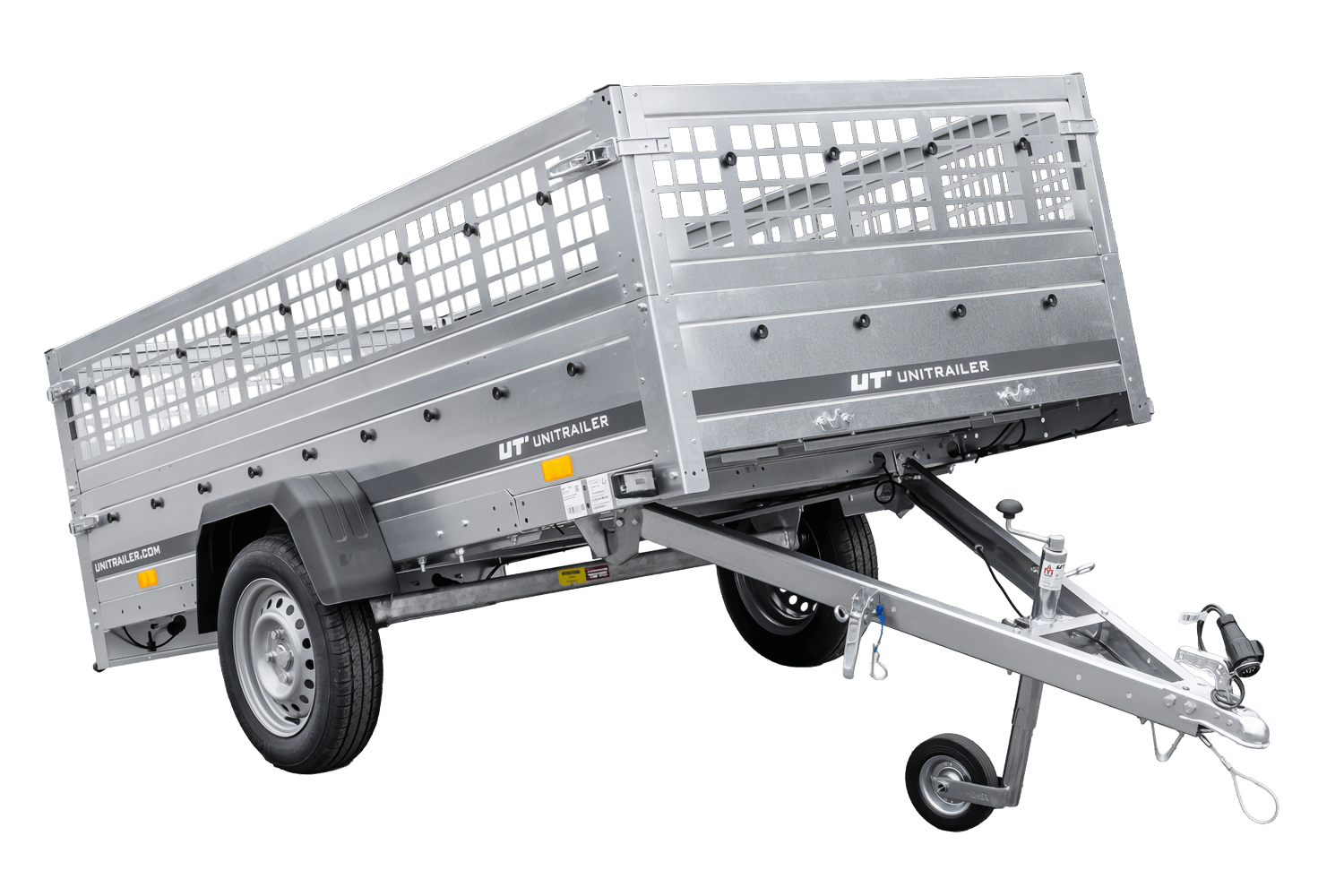 Remorque basculante UNITRAILER Garden Trailer 264 KIPP 2641 x 1256 mm PTAC 750 kg – image 1