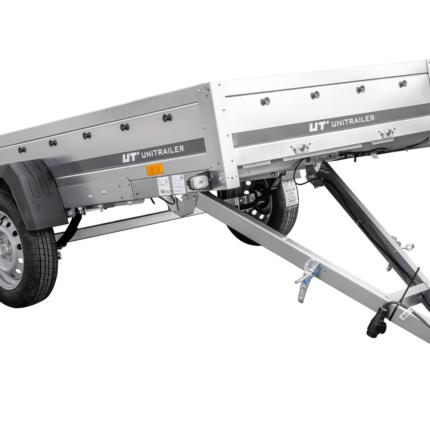 Remorque UNITRAILER GARDEN 264/R KIPP 264x125 suspension à ressorts PTAC 750 kg – image 1