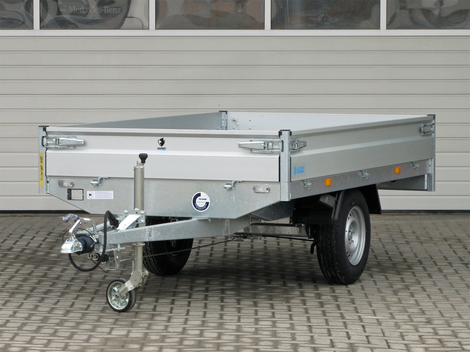 Remorque plateau HAPERT Azure H-1 750 2600 x 1500 mm