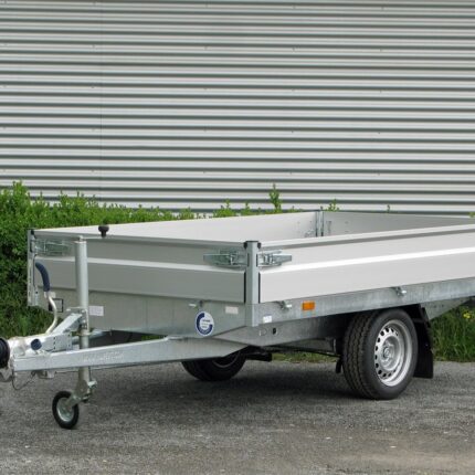 Remorque plateau Hapert Azure H-1 3050 x 1600 1500 kg à châssis bas