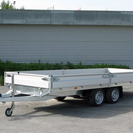 Remorque plateau Hapert Azure H-2 2700 5050 x 1800 avec pneus 185R14C