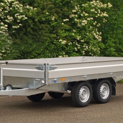 Remorque plateau Hapert Azure H-2 3500 4050 x 1800 avec suspension parabolique