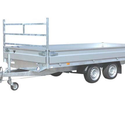 Remorque plateau Hapert Azure H-2 3500 4050 x 2000 avec suspension parabolique