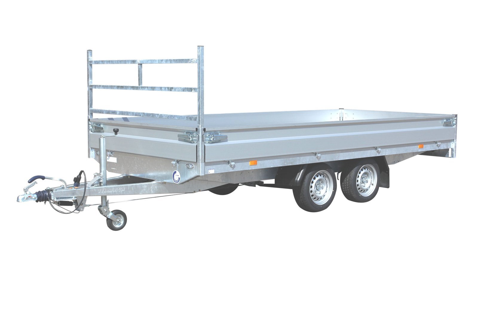Remorque plateau Hapert Azure H-2 3500 4050 x 2000 avec suspension parabolique