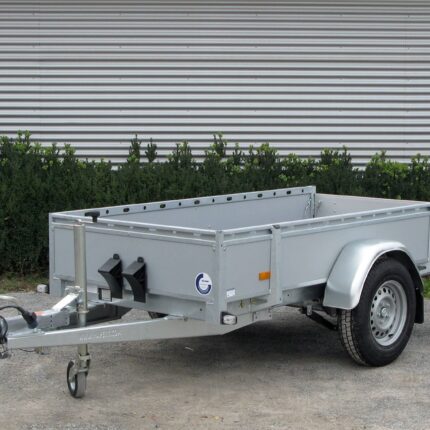 Remorque utilitaire Hapert Azure L-1 1500 kg à ridelles multiplex