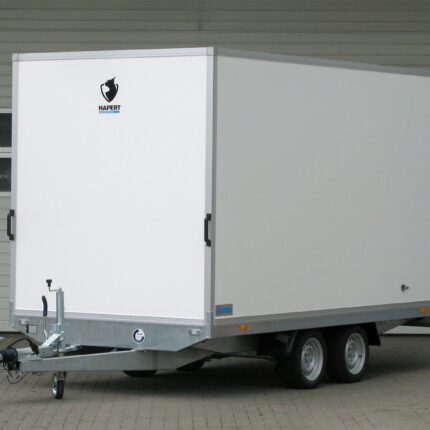 Remorque fourgon Hapert Sapphire H2 2700 en panneaux multiplex