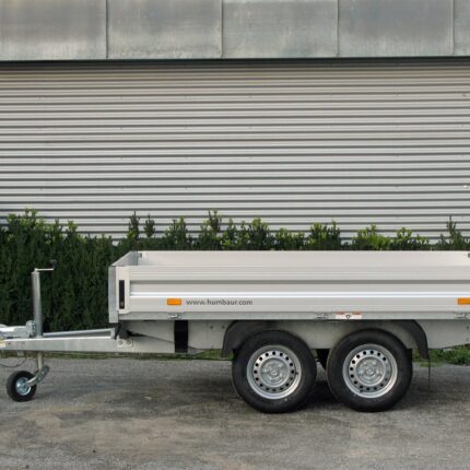 Remorque plateau Humbaur HT303118 3000 kg avec 10 anneaux d’arrimage