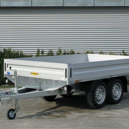 Remorque plateau Humbaur HT253121 avec 10 anneaux d’arrimage