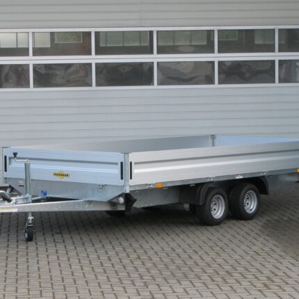 Remorque plateau Humbaur HN254118 2500 kg avec 12 anneaux d’arrimage
