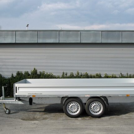 Remorque plateau Humbaur HT354121 3500 kg avec 12 anneaux d’arrimage