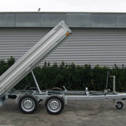 Remorque benne Humbaur HUK 303117 pompe manuelle