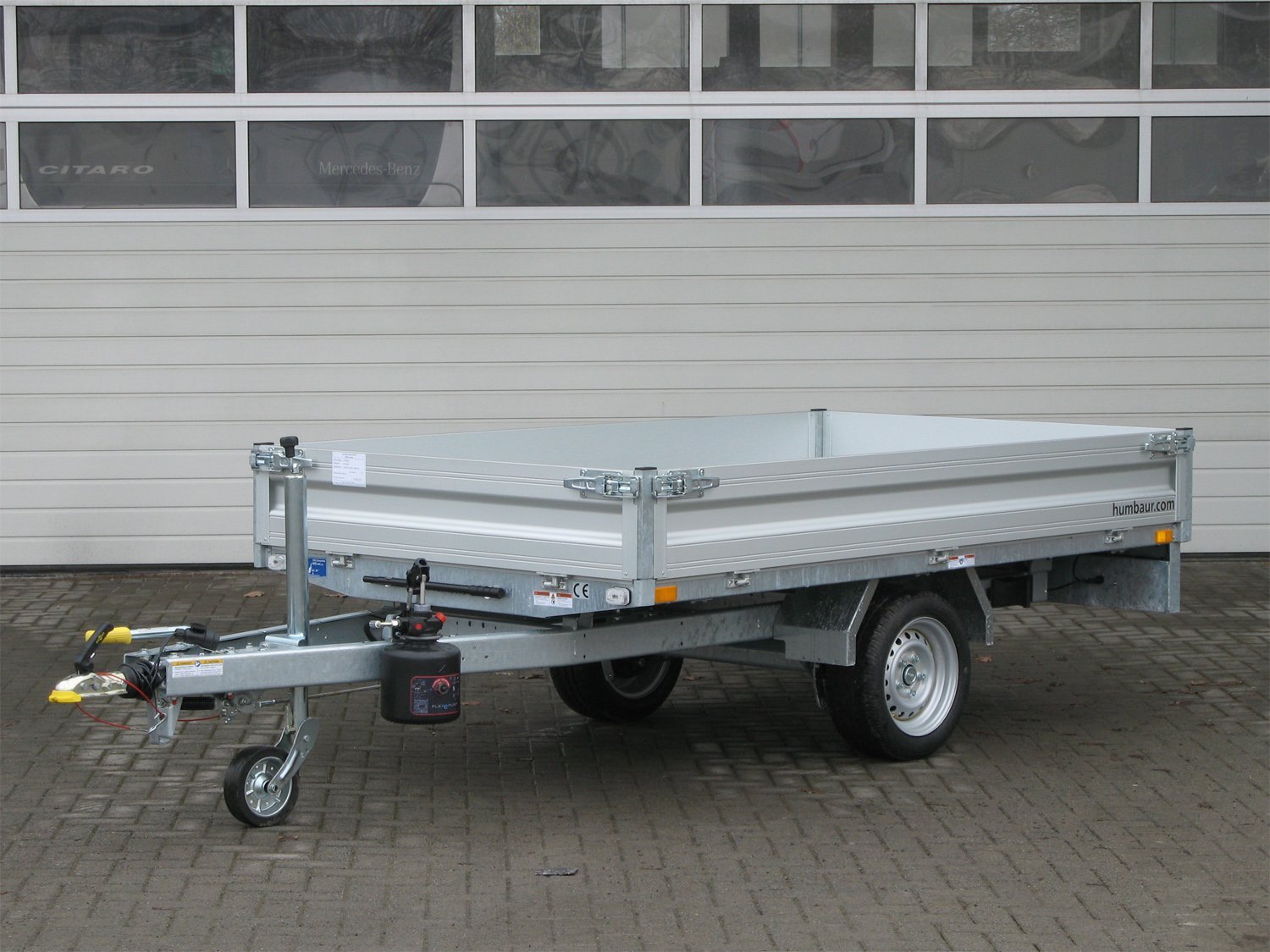 Remorque benne Humbaur HUK 182715 FLEXePump