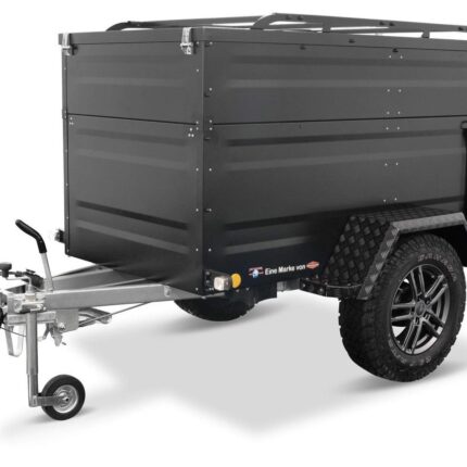 Remorque fourgon tout-terrain KT-EB2 Plus 1000 kg avec rehausse
