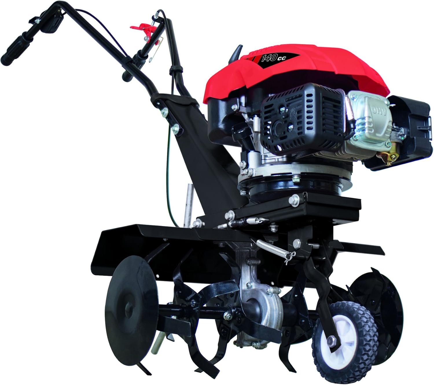Motoculteur thermique Scheppach MTP560 140 cm3 3.7 CV 6 fraises