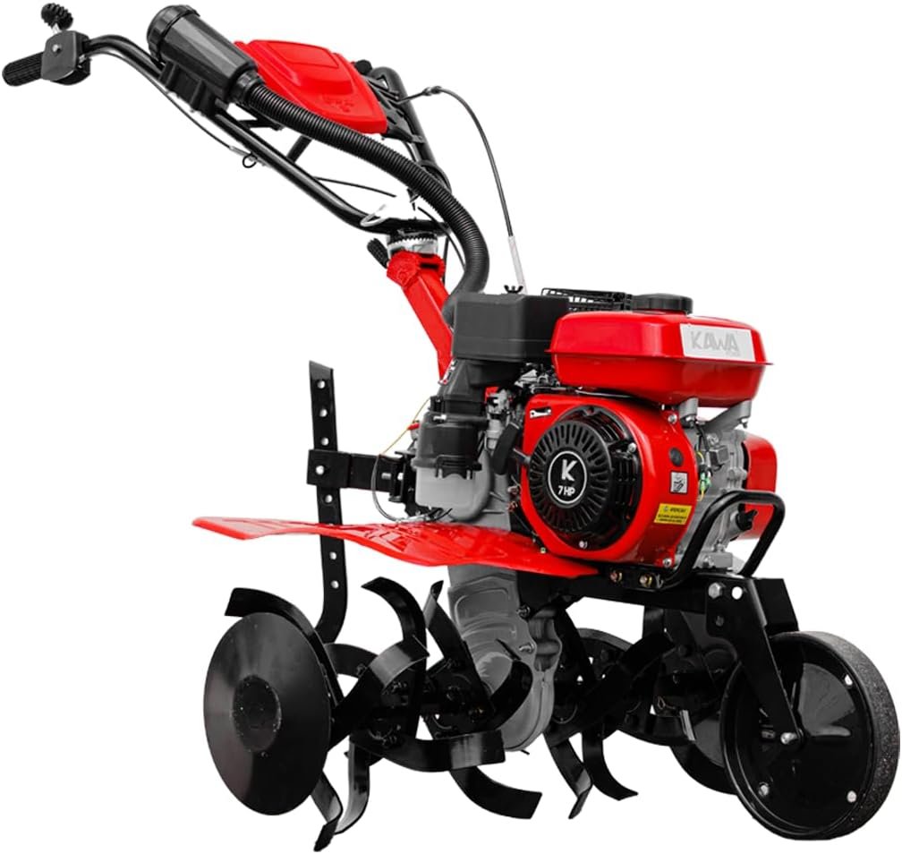 Motobineuse 7 CV essence 190 cc 2+1 vitesses largeur de travail 75 cm – image 1