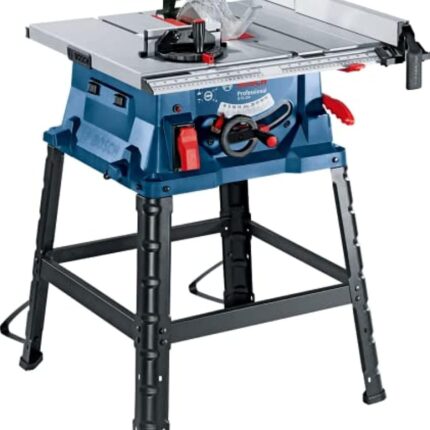 Scie circulaire de table filaire 1800 W 230 V table acier extension 265 mm – image 1