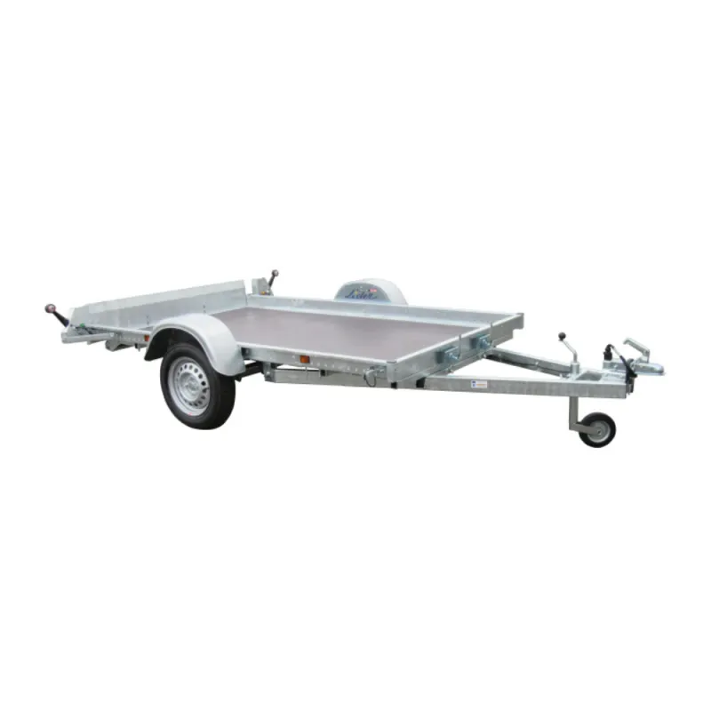 Remorque plateau LIDER Robust 40360 PTAC 750 kg 254x161 cm – image 1