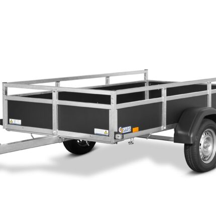 Remorque utilitaire SARIS CW 255 133 750 1 rambarde acier galvanisé
