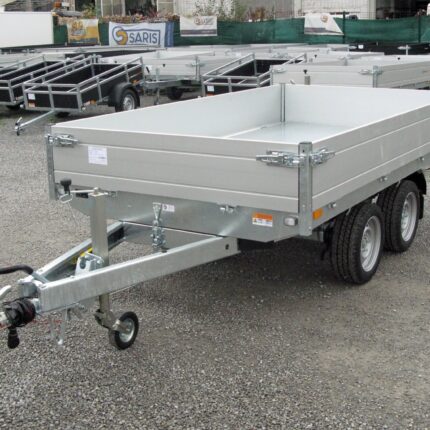 Remorque benne arrière SARIS K1 306 170 2700 2 E avec pompe électrique