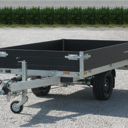 Remorque plateau SARIS PL 256 150 1500 1 Black Edition 1500 kg