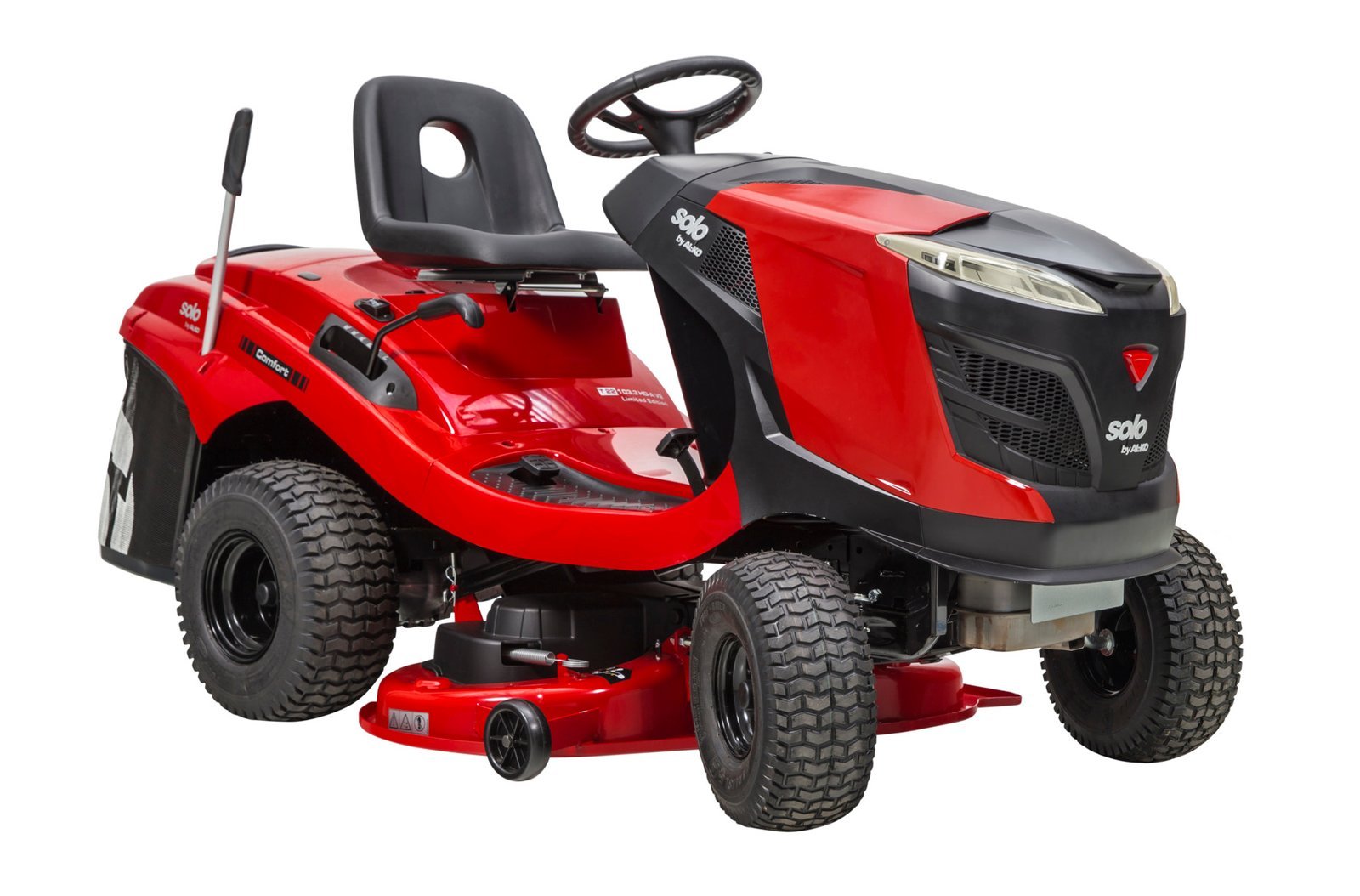 Tracteur tondeuse solo® by AL-KO T 15-93.3 HD-A avec bac de 250 l