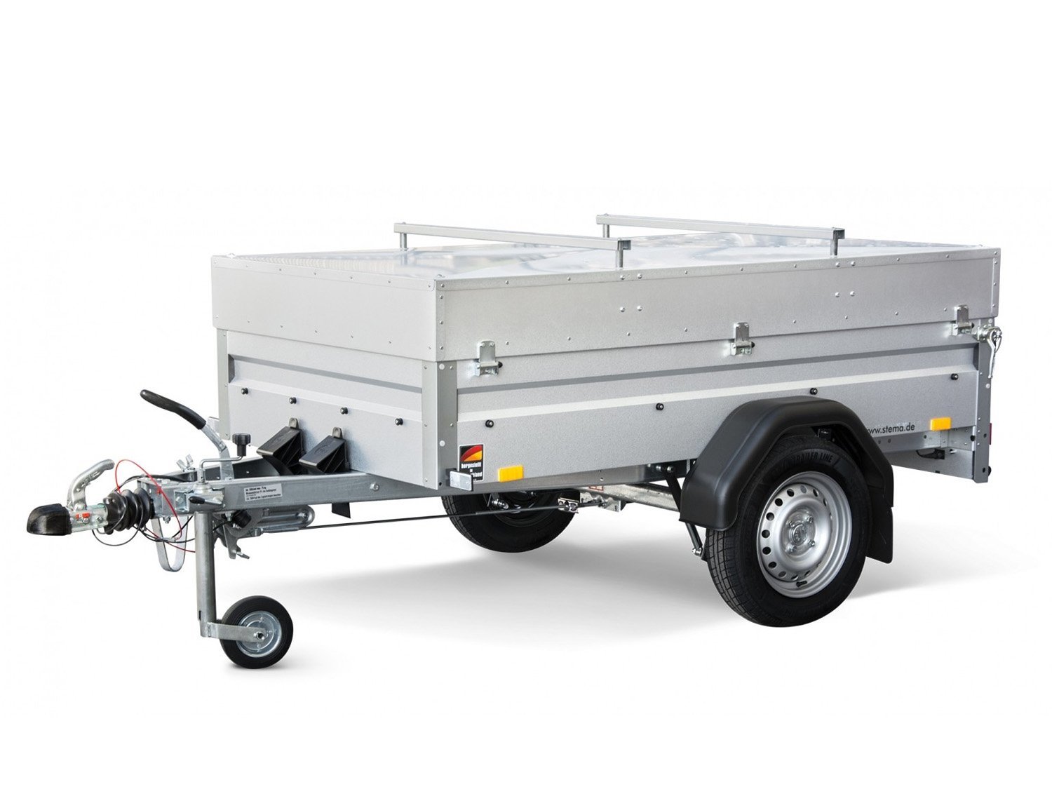 Remorque utilitaire STEMA FT 7.5G-20-10.1B avec couvercle 100 km/h