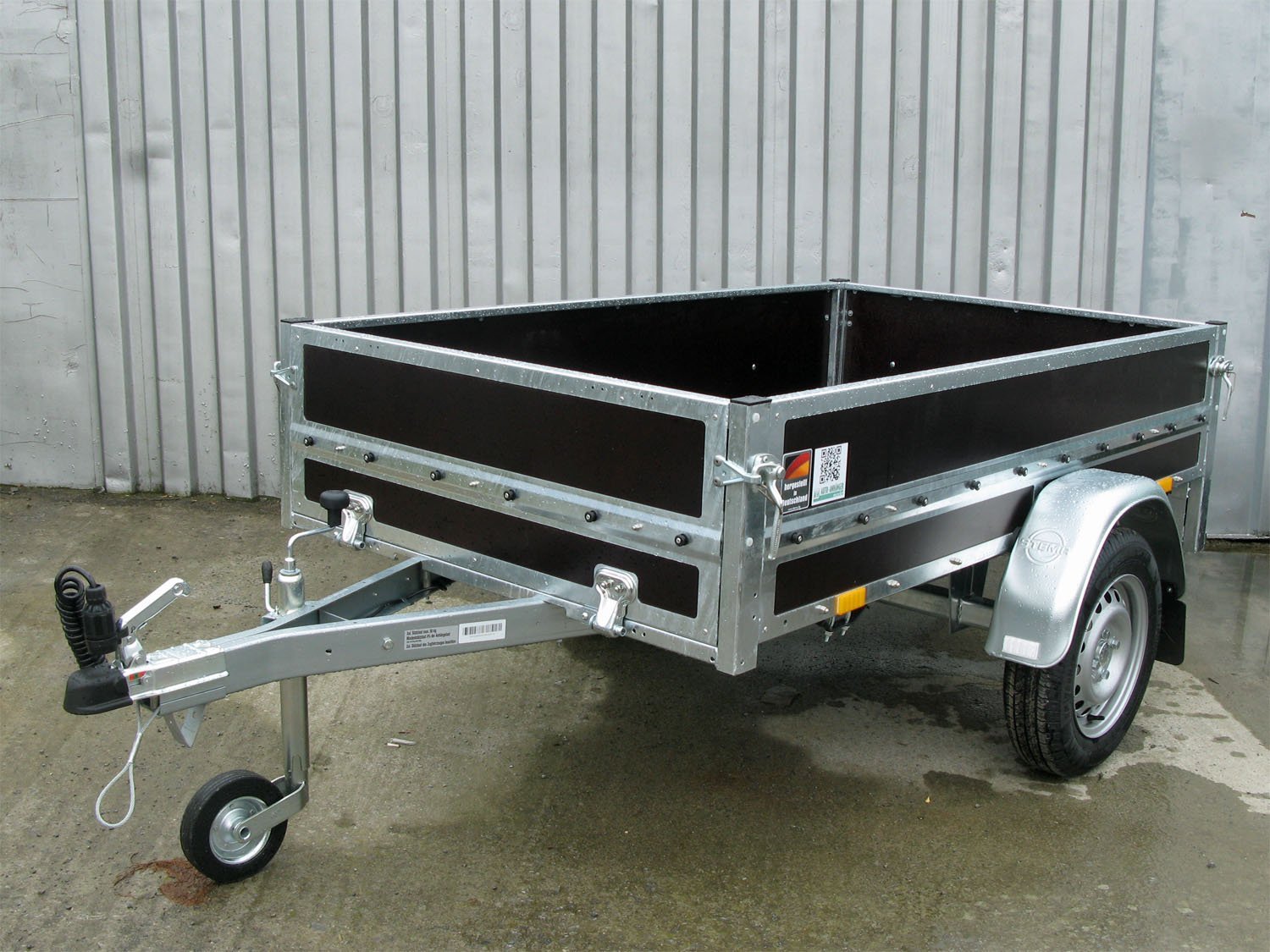 Remorque utilitaire STEMA HZ 7.5-20-12.1 C Woodoxx bâche haute