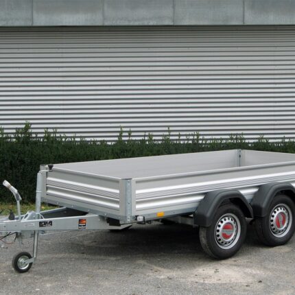 Remorque utilitaire STEMA STL 2000 O2 20-30-15.2 ALU tandem