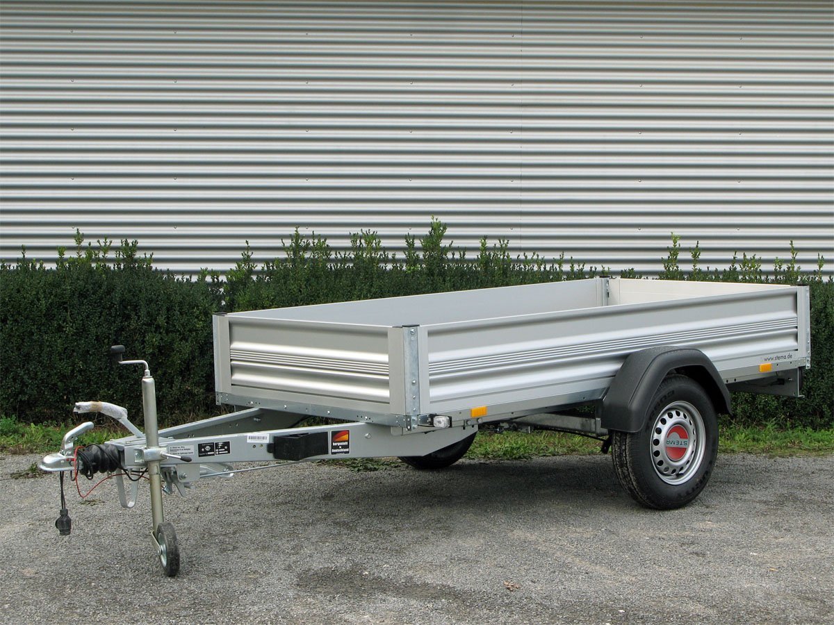 Remorque utilitaire STEMA STL 1300 O2 13-25-13.1 ALU à ridelles aluminium