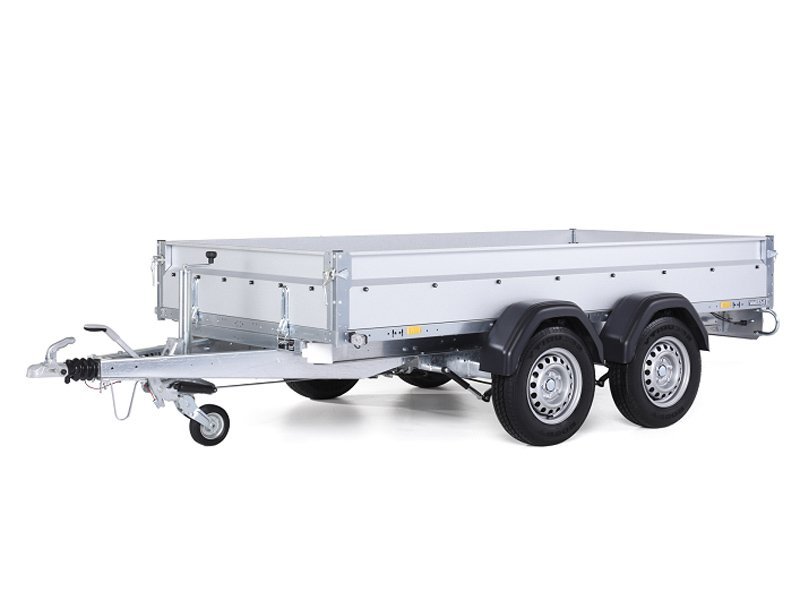 Remorque utilitaire STEMA ST O2 15-30-15.2 à ridelles aluminium