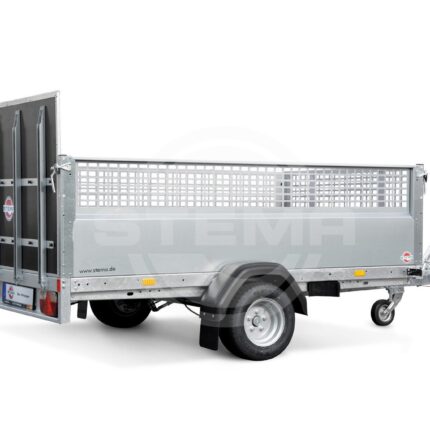 Remorque basculante STEMA MUT O2 13-25-15.1 avec ridelles grillagées