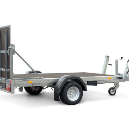 Remorque basculante STEMA MUT O2 13-25-15.1 avec rampe arrière