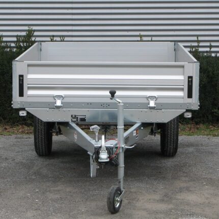 Remorque plateau STEMA SH O2 10-25-15.1 1000 kg à ridelles aluminium