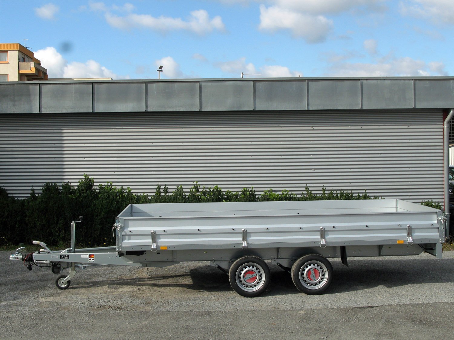 Remorque plateau STEMA SH O2 35-40-18.2 3500 kg version 100 km/h